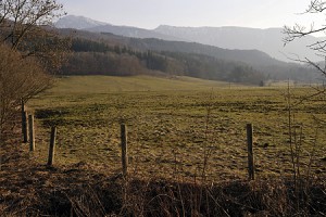 Schwaiganger am 14.2.2011, geplante Langlaufflächen für 2018